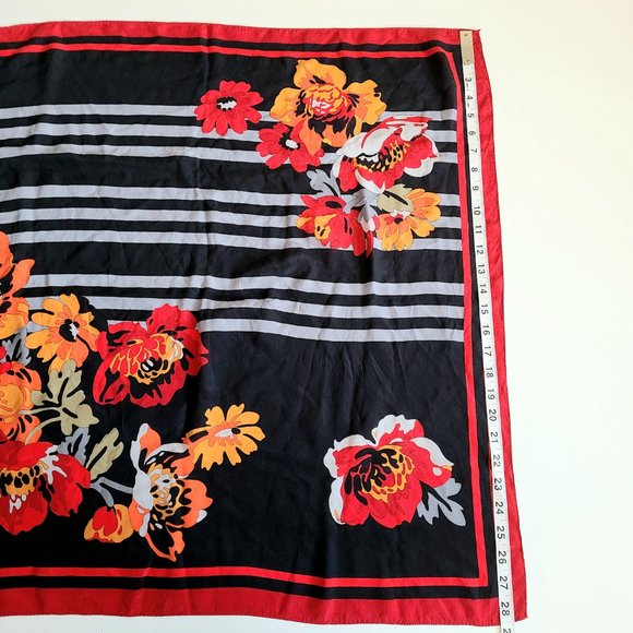 vintage square scarf. - Picture 2 of 2